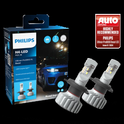 Philips H4 12V 20W Ultinon Pro6000 Boost 5800K +300%