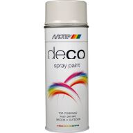 Spraymaling RAL 7035 MALING Lysegrå Motip 01693 400ML