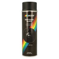 Motip Universallak Sort Halvmat 500ml.