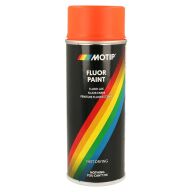 Flouriserende Motip spraymaling 04020 400ML Rød/Orange