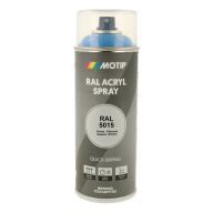 Spraymaling RAL 5015 Høj Glans HimmelBlå Motip 07012 400ML