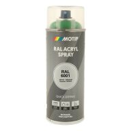Spraymaling RAL 6001 Høj Glans smaragd Motip 07119 400ML