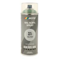 Spraymaling RAL 6011 Høj Glans Reseda Grøn Motip 07124 400ML