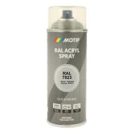 Spraymaling RAL 7023 Høj Glans BetonGrå Motip 07150 400ML
