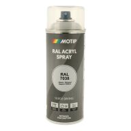 Spraymaling RAL 7038 Høj Glans Agata Grå Motip 07152 400ML