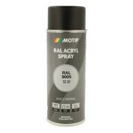 Spraymaling RAL 9005 Mat Dyb Sort Motip 07238 400ML