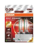 Osram Night Breaker 220 Xenarc D3S +220% (2 stk.)