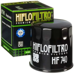 HF-740 HiFlo Oliefilter motorcykel mc roadracer