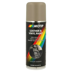 Motip Læder og Vinylmaling Beige/Grå 200ml.