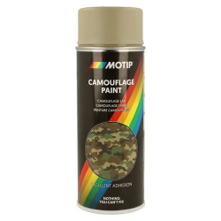 Motip Spray Camouflage Grey 400ml.