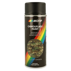 Motip Spray Camouflage RAL9021 400ml.