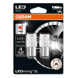 Osram LEDriving SL Rød P21/5W 2stk.