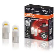 Osram Night Breaker LED W5W 12V ECE godkendte t. alle biler 2stk.