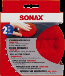 Sonax Applicator Pad 2-pak Rød
