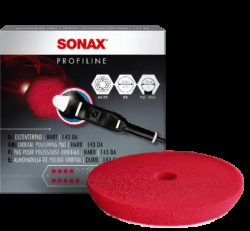 Sonax Polerskive Rød Ø130 Grov
