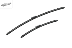 A027S Bosch Viskerblade forrude (sæt)