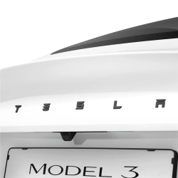 Emblem fuldt logo bag til Tesla Model 3 2024