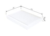 M2272 Pollenfilter Kabineluftfilter Bosch