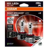 Osram Night Breaker LED Smart H11 ECE godkendt 2stk.