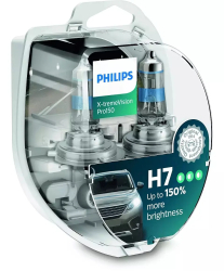Philips X-tremeVision Pro150 H7 2 stk.