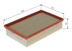 S0287 Luftfilter Bosch