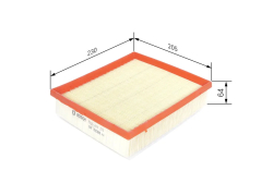 S0374 Luftfilter Bosch
