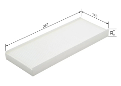 M2017 Pollenfilter Kabineluftfilter Bosch
