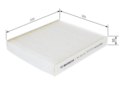 M2075 Pollenfilter Kabineluftfilter Bosch