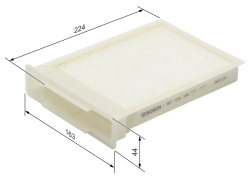 M2189 Pollenfilter Kabineluftfilter Bosch