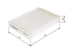 M2214 Pollenfilter Kabineluftfilter Bosch