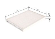 M2236 Pollenfilter Kabineluftfilter Bosch