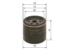 P7078 Oliefilter Bosch