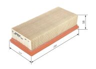 S3599 Luftfilter Bosch