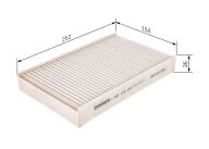 M2230 Pollenfilter Kabineluftfilter Bosch