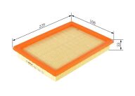 S0222 Luftfilter Bosch