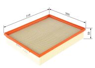 S0286 Luftfilter Bosch