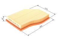 S0600 Luftfilter Bosch