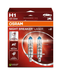 Osram NightBreaker Laser +150% H1 2stk.