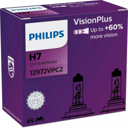 Philips Vision Plus H7 2stk