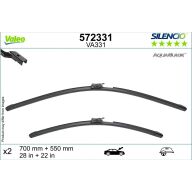 VA331 / 572331 Viskerblade forrude (sæt) Valeo