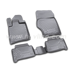 Bundmåtter af gummi til Audi Q7 5D 2006
