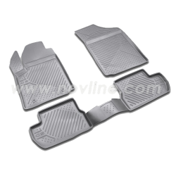 Bundmåtter af gummi til Citroen C2 2003-2008