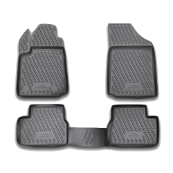 Bundmåtter af gummi til Citroen C3 2002-2009