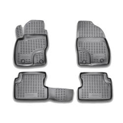 Bundmåtter af gummi til Ford Focus II 2004-2010