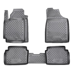 Bundmåtter af gummi til Hyundai I10 2008-2013
