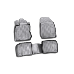 Bundmåtter af gummi til Nissan Note 2005-2013