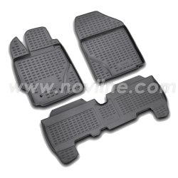 Bundmåtter af gummi til Toyota Yaris 2006-2010