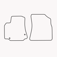 Bundmåtter foran af stof til Citroen Berlingo 2008