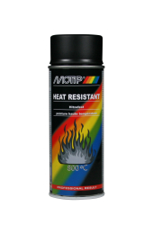Varmefast Motip spraymaling Sort 400ML 800GR.