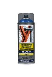 Spraymaling RAL 5017 Høj Glans TrafikBlå Motip 07009 400ML